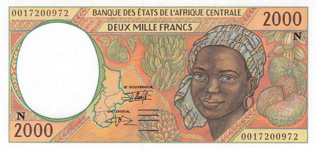 2000 Francs 2000 p.503Ng